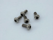 Load image into Gallery viewer, HW-013: M2x4 Titanium Hex Button Screw (5pcs)