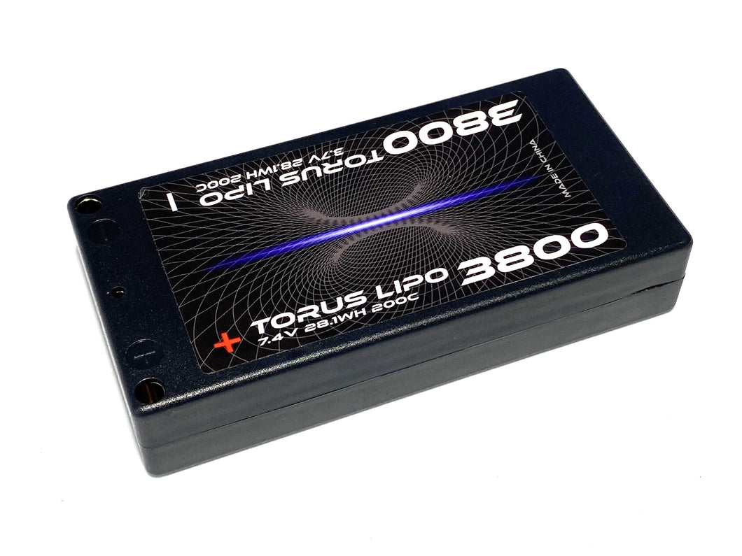 TR-002: TORUS 2S LiPo battery 7.4V 3800mAh 200C