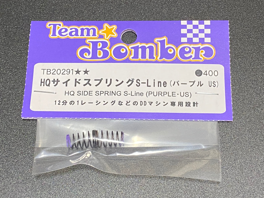 TB20291 Team Bomber - HQ Side Spring - Purple (Ultra Soft)