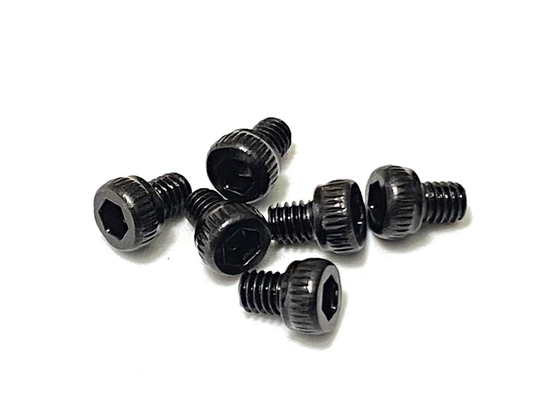 HW-030: M2.5x3 Hex Cap Head Screw (6pcs)