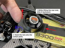 Load image into Gallery viewer, CR-051 : Cooling fan mount V2 for CRC MetriCKs
