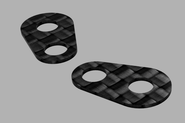 AW-011: Carbon shims for Awesomatix (t=0.5)